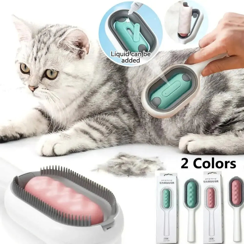 Escova de limpeza, removedor de pelos, pente para cães e gatos, suprimentos gerais com tanque de água, produtos para animais de estimação