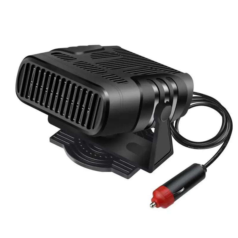 Ventilador portátil do calefator do carro, 2in 1, refrigerar, aquecimento, auto defroster do pára-brisa, defogger do carro, secador antinevoeiro, novo, 12V, 24V